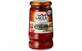 Sacla Tomato & Olive Sauce   Glass Jar  420 grams